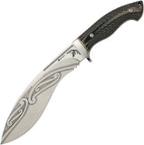 Browning Wihongi Signature Kukri Gray G10 Handle Stainless Fixed Knife 195BL- On Sale