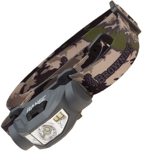 Browning Range Wide Angle Plus Camo Water Resistant Headlamp 3024