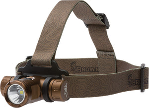 Browning Black Out Elite Tan 3.13" Tan & Brown Water Resistant Headlamp 3345