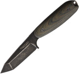 Bradford Knives Guardian 3.5 Camo Micarta Bohler N690 Fixed Blade Knife 35T109N