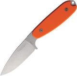 Bradford Knives Guardian 3.5 Ultralite Orange G10 AEB-L Fixed Blade Knife 35U005A