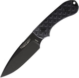Bradford Knives Guardian 3 Black Micarta Bohler N690 Fixed Blade Knife 3FE001B