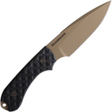 Bradford Knives Guardian 3 Black Micarta Bohler N690 Fixed Blade Knife 3FE001CB