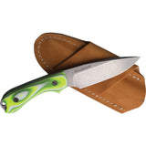 Bradford Knives Guardian 3 Limon Green G10 Bohler N690 Fixed Blade Knife 3FE126