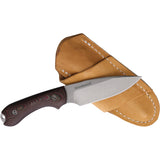 Bradford Knives Guardian 3 Chocolate Richlite Bohler N690 Fixed Blade Knife 3FE135