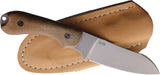 Bradford Knives Guardian 3 Brown Micarta Bohler N690 Fixed Blade Knife 3SF104