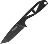 Bradford Knives G-Tanto Black DLC Nitro-V Fixed Blade Neck Knife w/ Sheath GTDLC