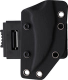 Brous Blades Silent Enforcer Stonewash D2 Recurve Fixed Blade Neck Knife B259