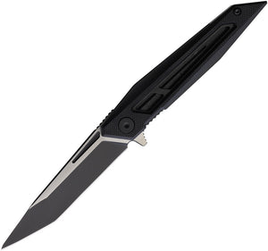 Brous Blades Gaviton Linerlock Black G10 Folding Two-Tone D2 Steel Pocket Knife 280
