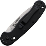 ESEE Automatic Avispa Knife Slide Lock Black G10 14C28N Sandvik Blade K1304