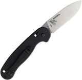 ESEE Automatic Avispa Knife Slide Lock Black G10 Bohler M390 Blade K1305