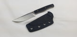 Bestech Knives Heidi Carbon Fiber D2 Steel Fixed Blade Knife w/ Sheath F01C