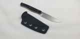 Bestech Knives Heidi Carbon Fiber D2 Steel Fixed Blade Knife w/ Sheath F01C