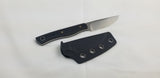 Bestech Knives Heidi Carbon Fiber D2 Steel Fixed Blade Knife w/ Sheath F01C