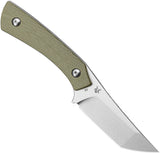 Bestech Knives Step Green G10 D2 Steel Fixed Blade Knife w/ Belt Sheath FK06B