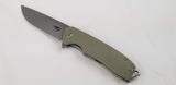 Bestech Lion G10 Linerlock Beige D2 Tool Steel Folding Drop Pt Blade Knife G01C