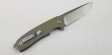 Bestech Lion G10 Linerlock Beige D2 Tool Steel Folding Drop Pt Blade Knife G01C