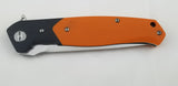 Bestech Knives Swordfish Linerlock Orange G10 Handle Folding Blade Knife G03C