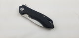 Bestech Knives Beluga Black G10 D2 Steel Stonewash Drop Pt Folding Knife G11D2