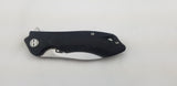 Bestech Knives Beluga Black G10 D2 Steel Stonewash Drop Pt Folding Knife G11D2