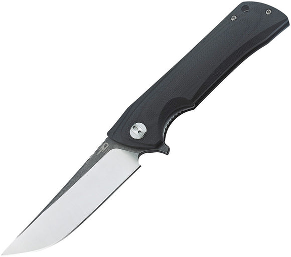 Bestech Knives Paladin Linerlock Black G10 Stainless D2 Folding Knife G13A2