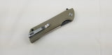 Bestech Knives Paladin Linerlock Beige Ceramic Ball Bearing Folding Knife G13B2