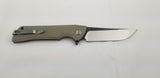 Bestech Knives Paladin Linerlock Beige Ceramic Ball Bearing Folding Knife G13B2