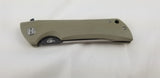 Bestech Knives Paladin Linerlock Beige Ceramic Ball Bearing Folding Knife G13B2