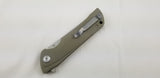 Bestech Knives Paladin Linerlock Beige G10 Folding D2 Steel Tanto Knife G16B1