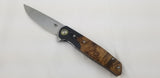 Bestech Knives Ascot Linerlock G10/Wood Folding Knife kg19d