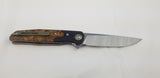 Bestech Knives Ascot Linerlock G10/Wood Folding Knife kg19d