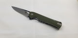 Bestech Knives Muskie Green G10 Folding D2 Steel Pocket Knife G20B2