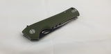 Bestech Knives Muskie Green G10 Folding D2 Steel Pocket Knife G20B2