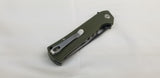 Bestech Knives Muskie Green G10 Folding D2 Steel Pocket Knife G20B2