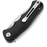 Bestech Knives Bobcat Linerlock Black G10 Folding D2 Steel Pocket Knife G22A1