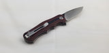 Bestech Knives Bobcat Linerlock Black/Red G10 Folding D2 Steel Knife G22C2
