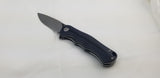 Bestech Knives Bobcat Linerlock Black/Blue G10 Folding D2 Steel Knife G22D2