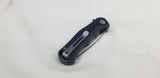 Bestech Knives Bobcat Linerlock Black/Blue G10 Folding D2 Steel Knife G22D2