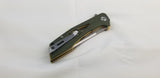 Bestech Knives EYE OF RA Linerlock Green Folding Knife G23B