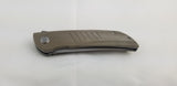 Bestech Knives Swift Beige Micarta Linerlock D2 Folding Knife 30c1