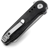 Bestech Knives Syntax Linerlock Black 14c28n Folding Knife 40d