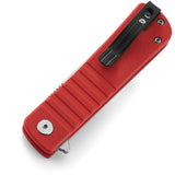 Bestech Knives Pocket Knife Titan Linerlock Red G10 Folding D2 Steel Blade G49A3