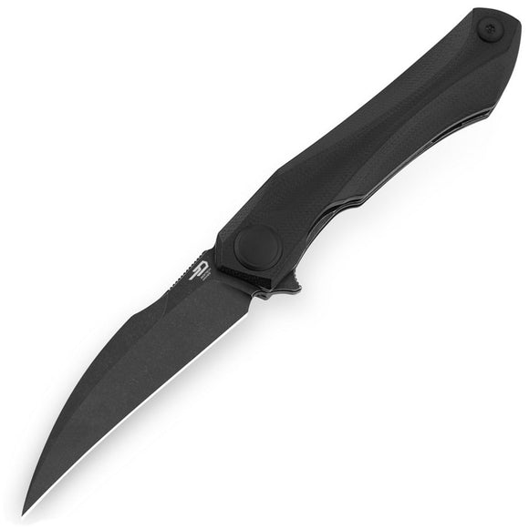 Bestech Knives Ivy Linerlock Blackout G10 Folding 14C28N Hawkbill Pocket Knife G59E