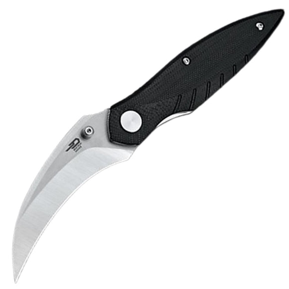 Bestech Knives Mantidae Linerlock Black G10 Folding 14C28N Pocket Knife G60A