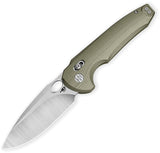 Bestech Knives Noctar Crossbar Lock OD Green G10 Folding 14C28N Pocket Knife G66B