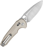 Bestech Knives Noctar Crossbar Lock Khaki G10 Folding 14C28N Pocket Knife G66C