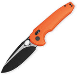 Bestech Knives Noctar Crossbar Lock Orange G10 Folding 14C28N Pocket Knife G66D