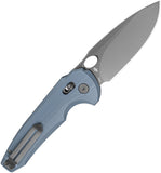 Bestech Knives Noctar Crossbar Lock Blue-Gray G10 Folding 14C28N Pocket Knife G66E
