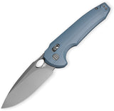 Bestech Knives Noctar Crossbar Lock Blue-Gray G10 Folding 14C28N Pocket Knife G66E