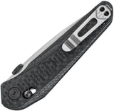 Bestech Knives Mothus Bar Lock Black Carbon Fiber Pattern G10 Folding 14C28N Pocket  Knife G67A